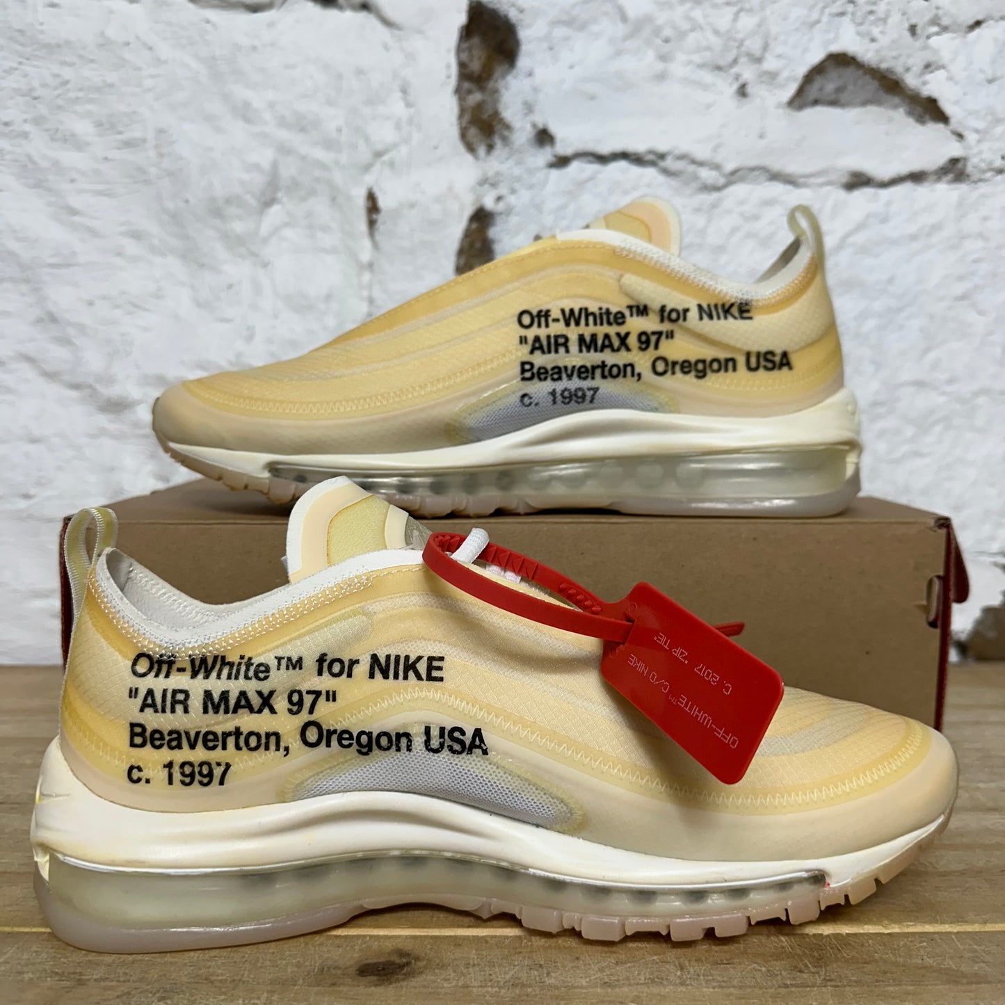 Nike Air Max 97 Off-White The Ten Sz 8 DS