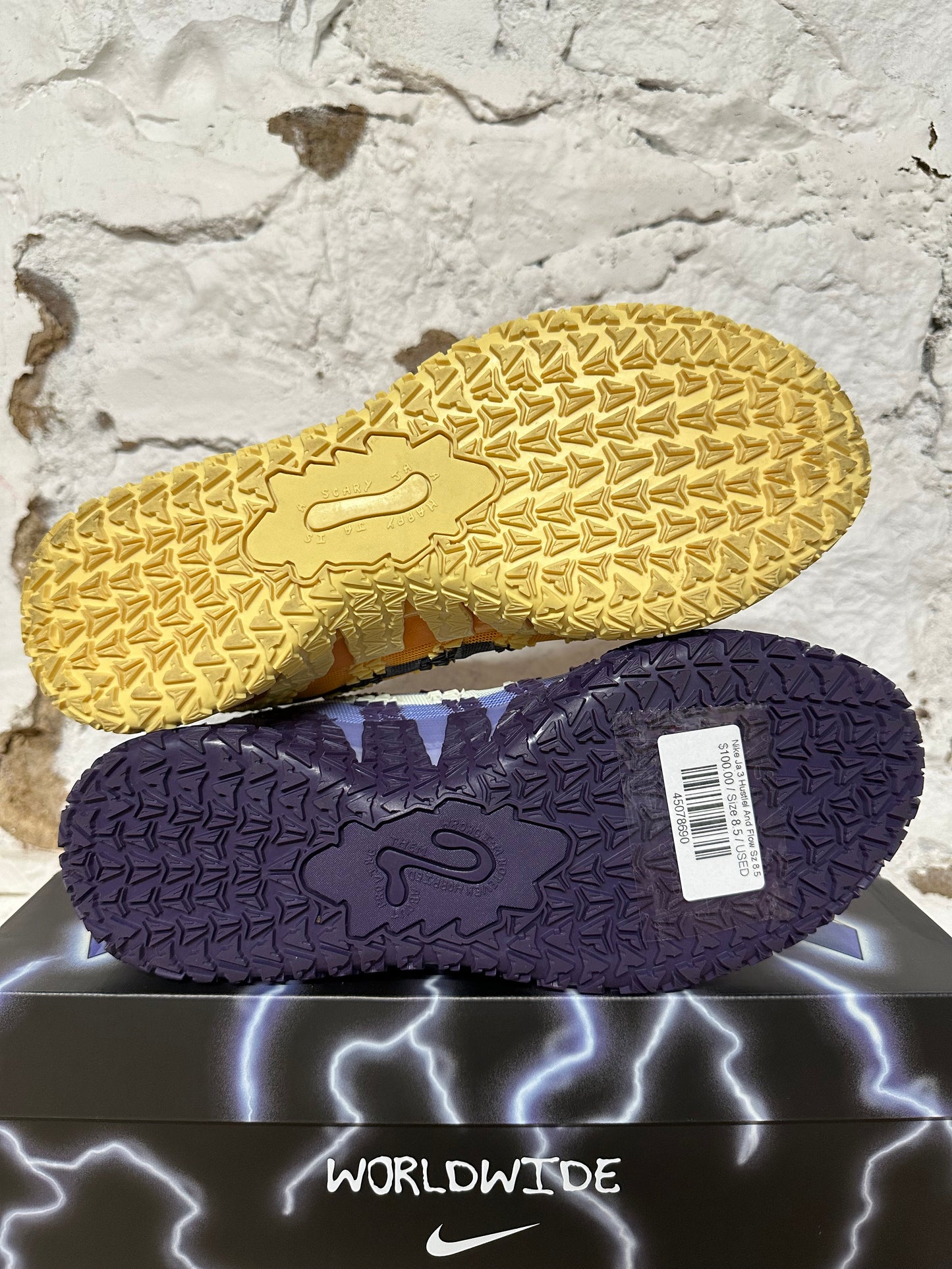 Nike Ja 3 Hustlel And Flow Sz 8.5