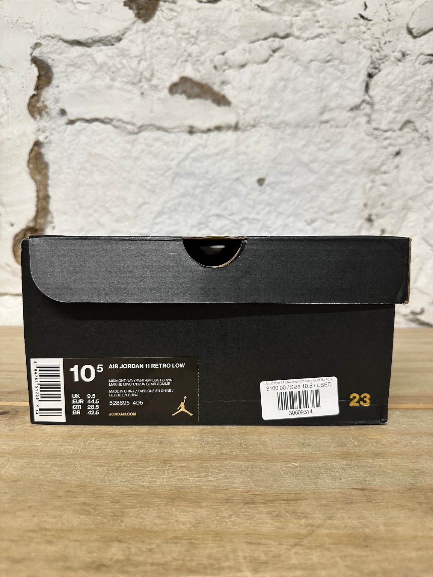 Air Jordan 11 Low Midnight Navy Gum Sz 10.5