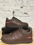 Nike Air Force 1 Low Supreme Baroque Brown Sz 10.5