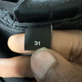 Amiri Star Art Patch Black Denim Jeans Sz 31