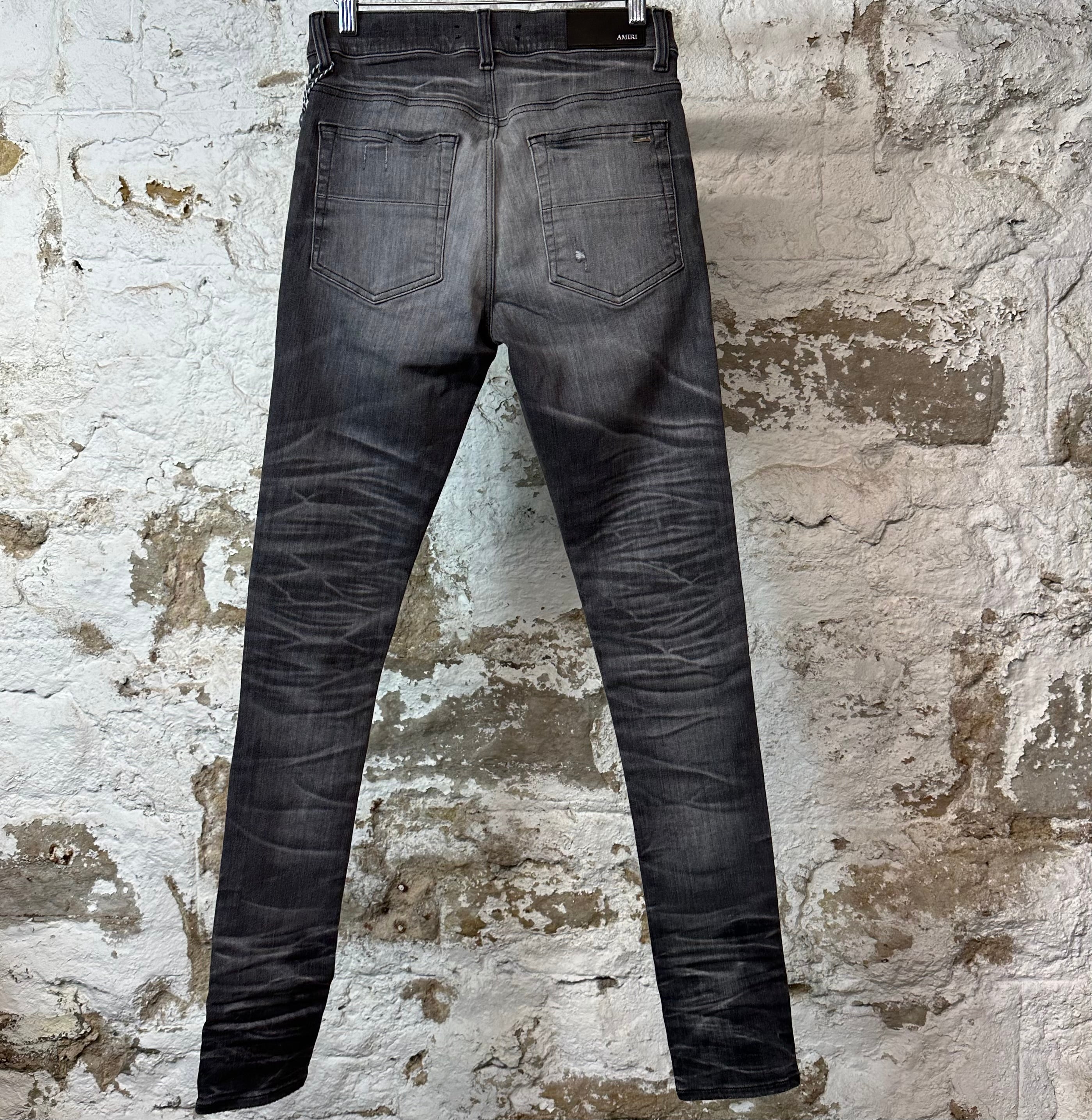 アミリデニム 32AMIRI AMIRI アミリ サイズ:32インチ AMDNSY1090 ダブルニーデニム