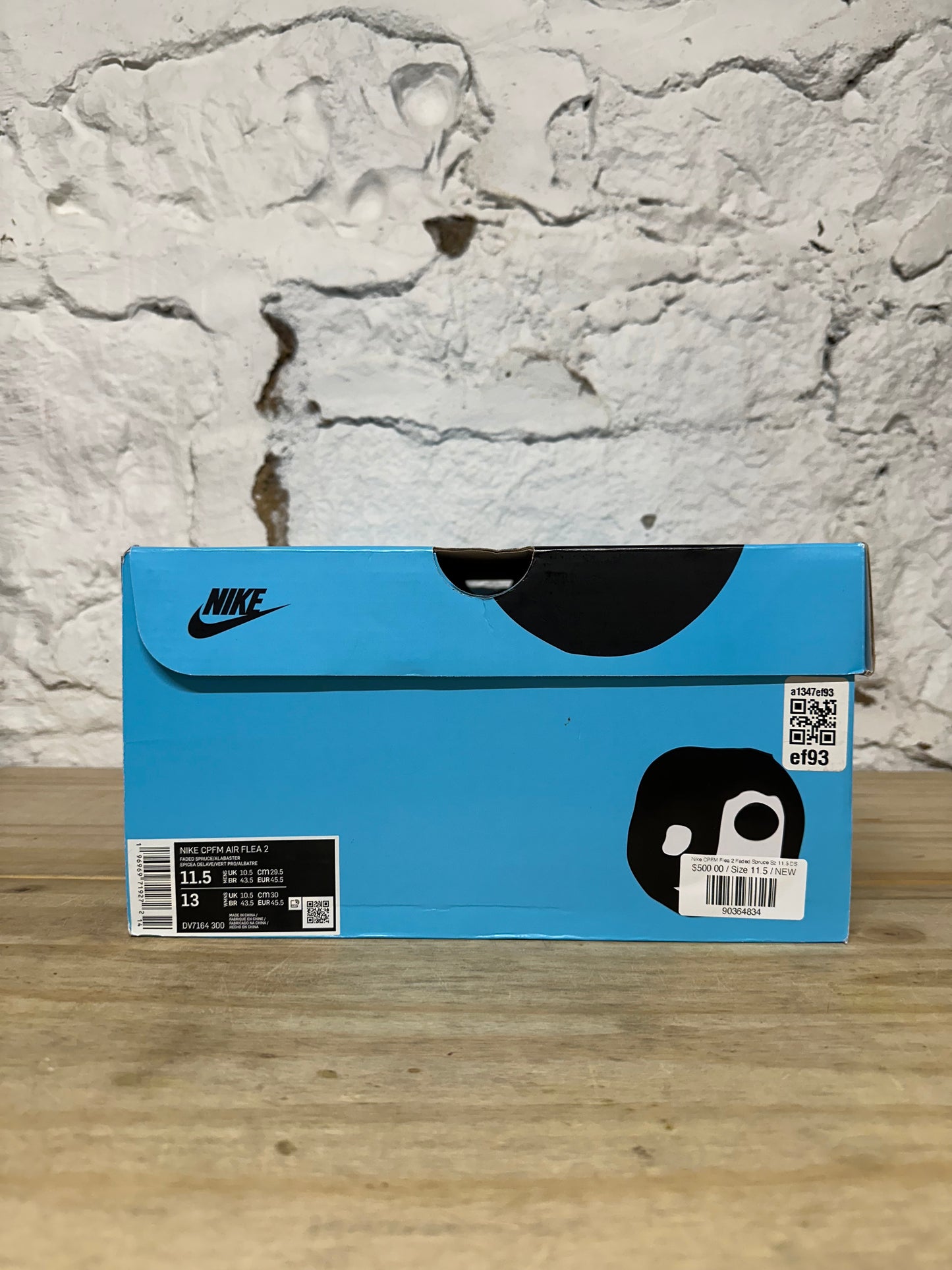 Nike CPFM Flea 2 Faded Spruce Sz 11.5 DS