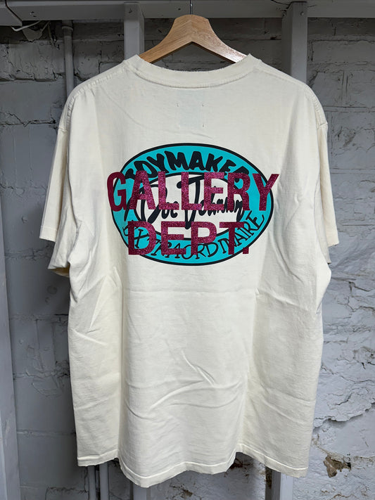 Gallery Dept DJ Eye T-shirt Cream Sz M
