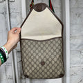 Gucci Tan Monogram Shoulder Bag