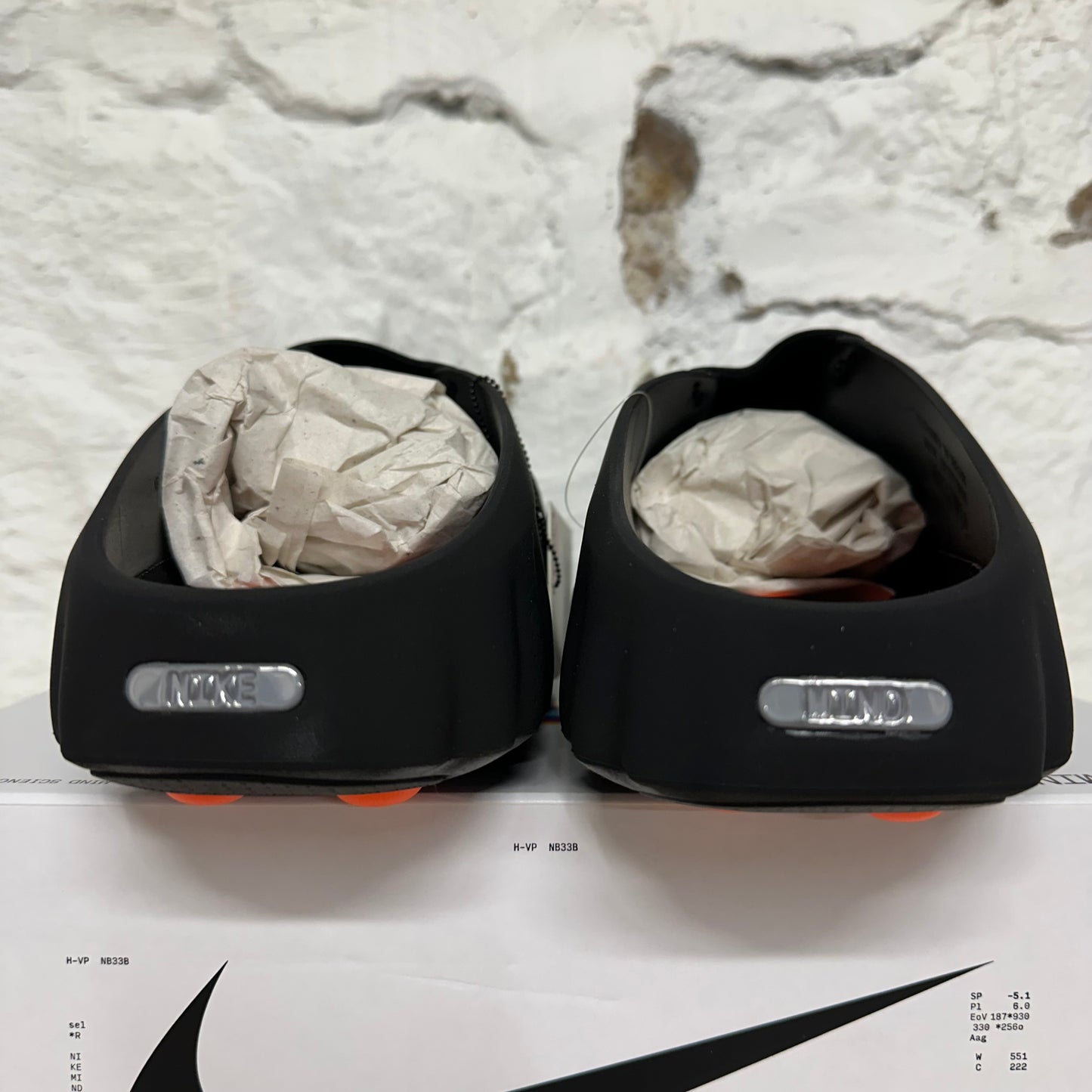Nike Mind 001 Slide Black Chrome Sz 13 DS