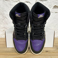 Air Jordan 1 High Court Purple Sz 9.5