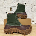 Crocs x Salehe Bembury Green Brown Boot Sz 8