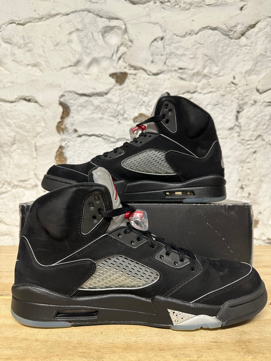 Air Jordan 5 Black Metallic Reimagined Sz 11.5