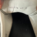 Alexander Mcqueen Black Studded Tab White Sneaker Sz 10 (43) No Box