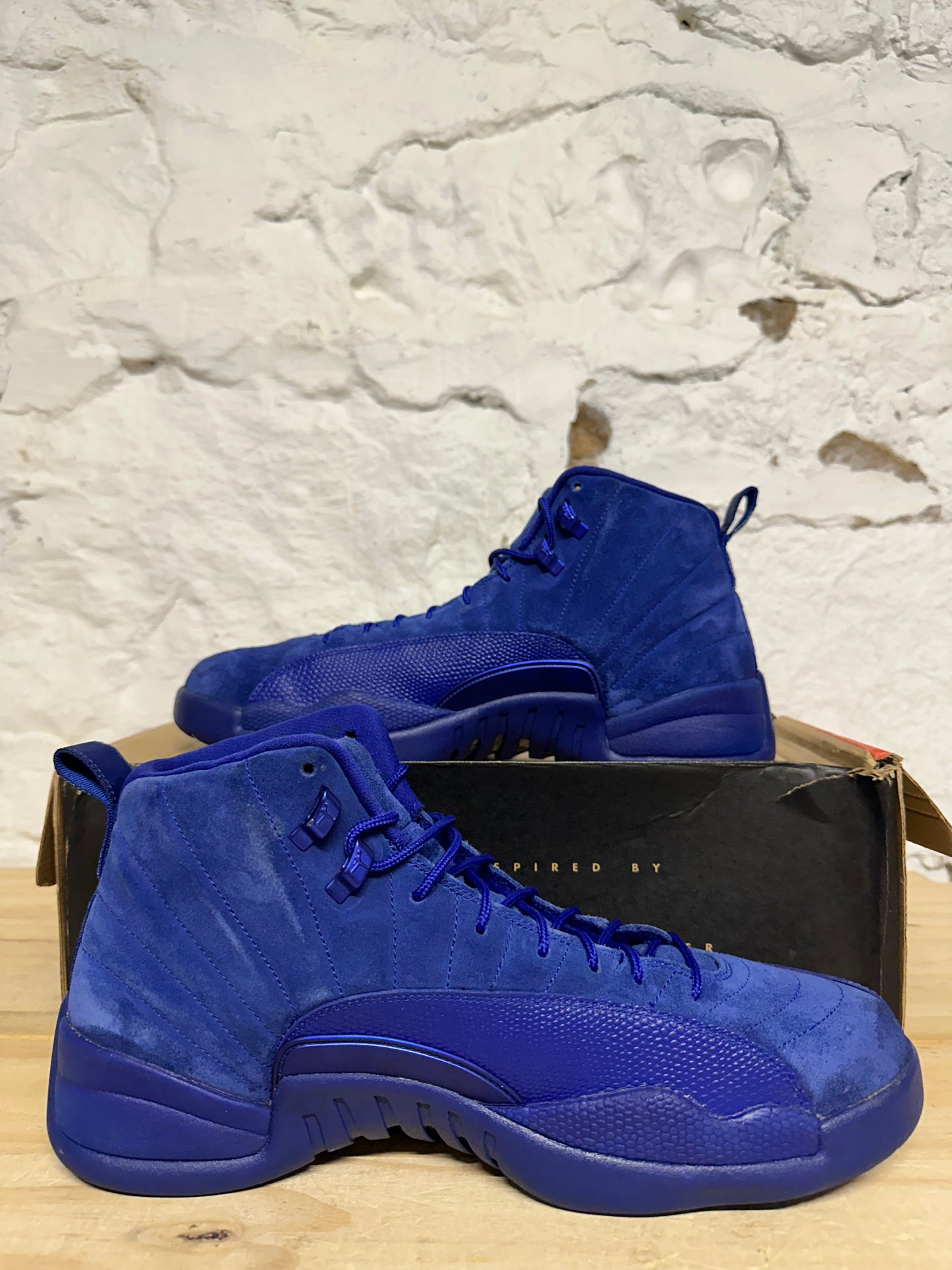 Air Jordan 12 Blue Suede Sz 13