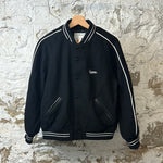 Supreme Bollocks Varsity Jacket Black Sz S