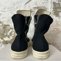 Rick Owens High Hexa Lace Black Milk Sneaker Sz 9.5 (42.5)