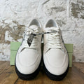 Off White Grey Arrow Black White Vulc Sneaker Sz 10 (43)