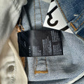 Amiri Plain Blue Denim Jeans Sz 31