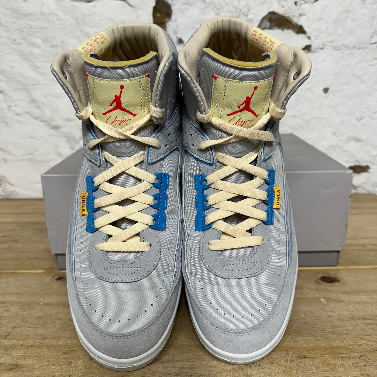 Air Jordan 2 Union Grey Fog Sz 12.5