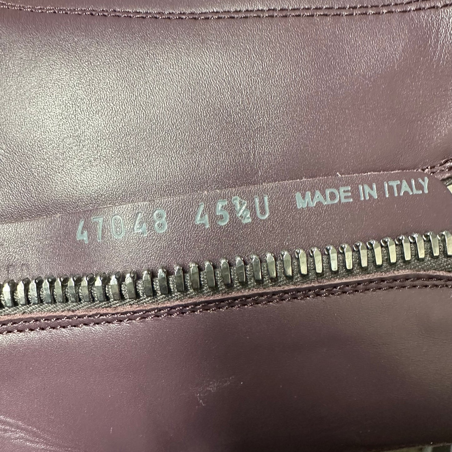 Rick Owens High Amethyst Milk Sneaker Sz 12.5 (45.5)
