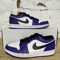 Air Jordan 1 Low Court Purple Sz 8.5