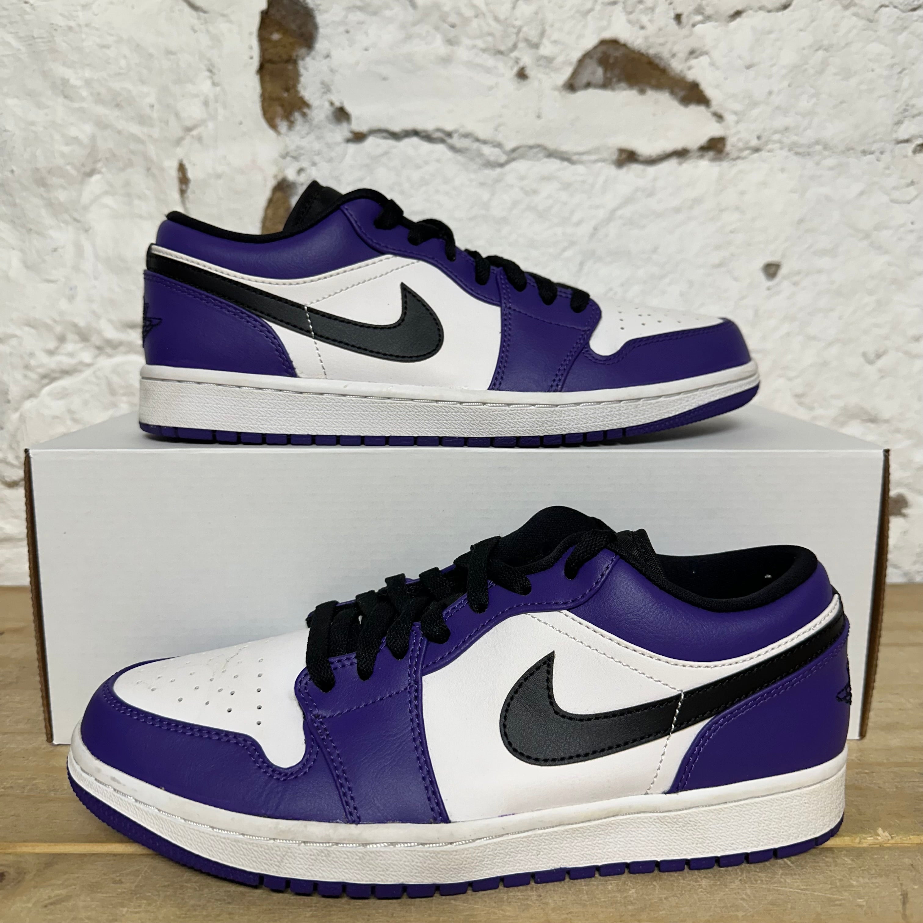 Air Jordan 1 Low Court Purple Sz 8.5