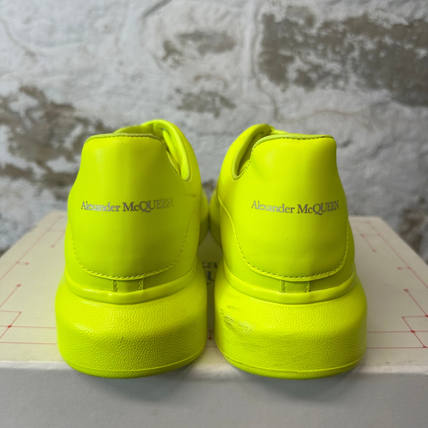 Alexander Mcqueen Oversized Neon Yellow Sneaker Sz 11 (44)