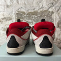 Lanvin Curb Black White Red Sneaker Sz 10 (43)