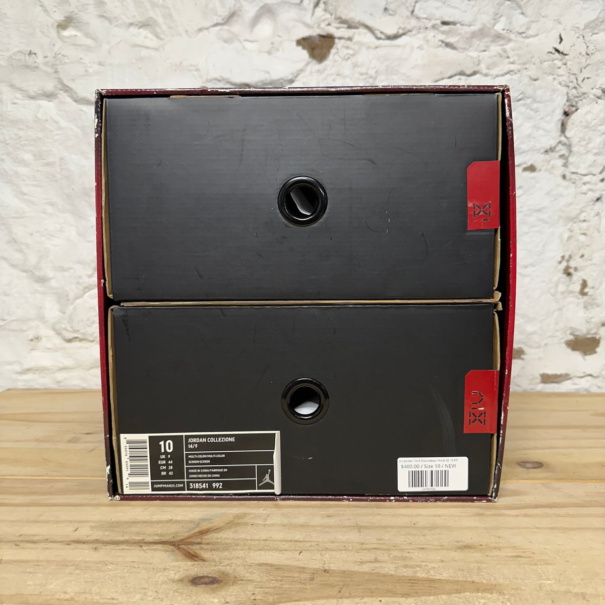 Air Jordan Countdown Pack 9/14 Sz 10 DS