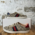 Gucci Beige GG Monogram Ace Sneaker Sz 6.5 (39.5)