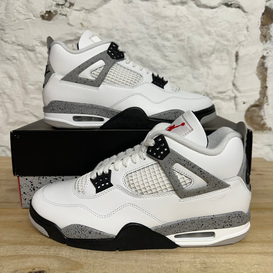 Air Jordan 4 White Cement Sz 10 DS