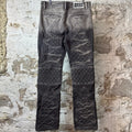 Who Decides War Moto Grey Denim Jeans Sz 32
