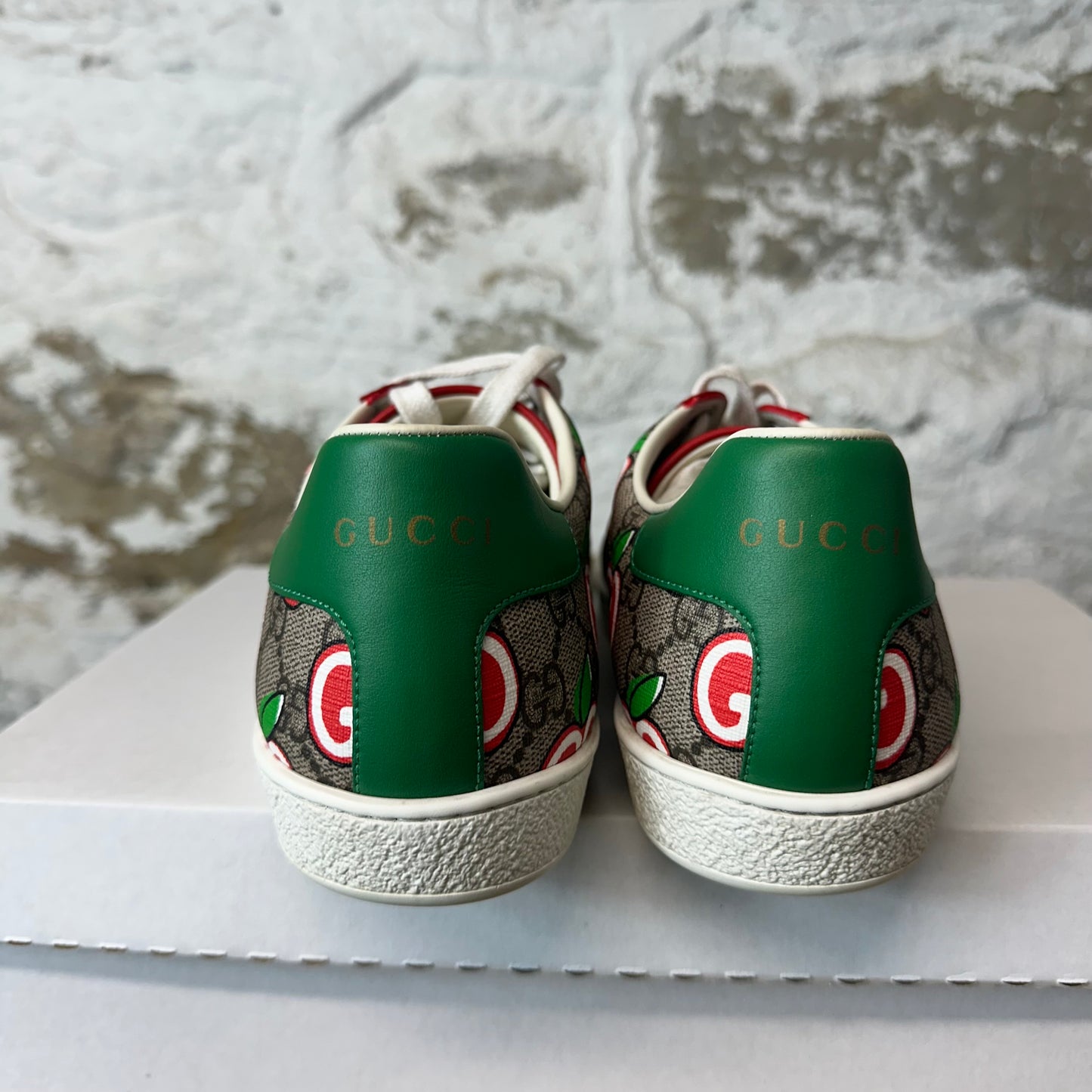 Gucci GG Monogram Cherry Ace Sneaker Sz 7 (40)