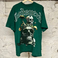 Godspeed Mushroom Skulls Green T-Shirt Sz M