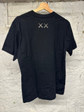 Kaws Figure Black T-shirt Sz S DS