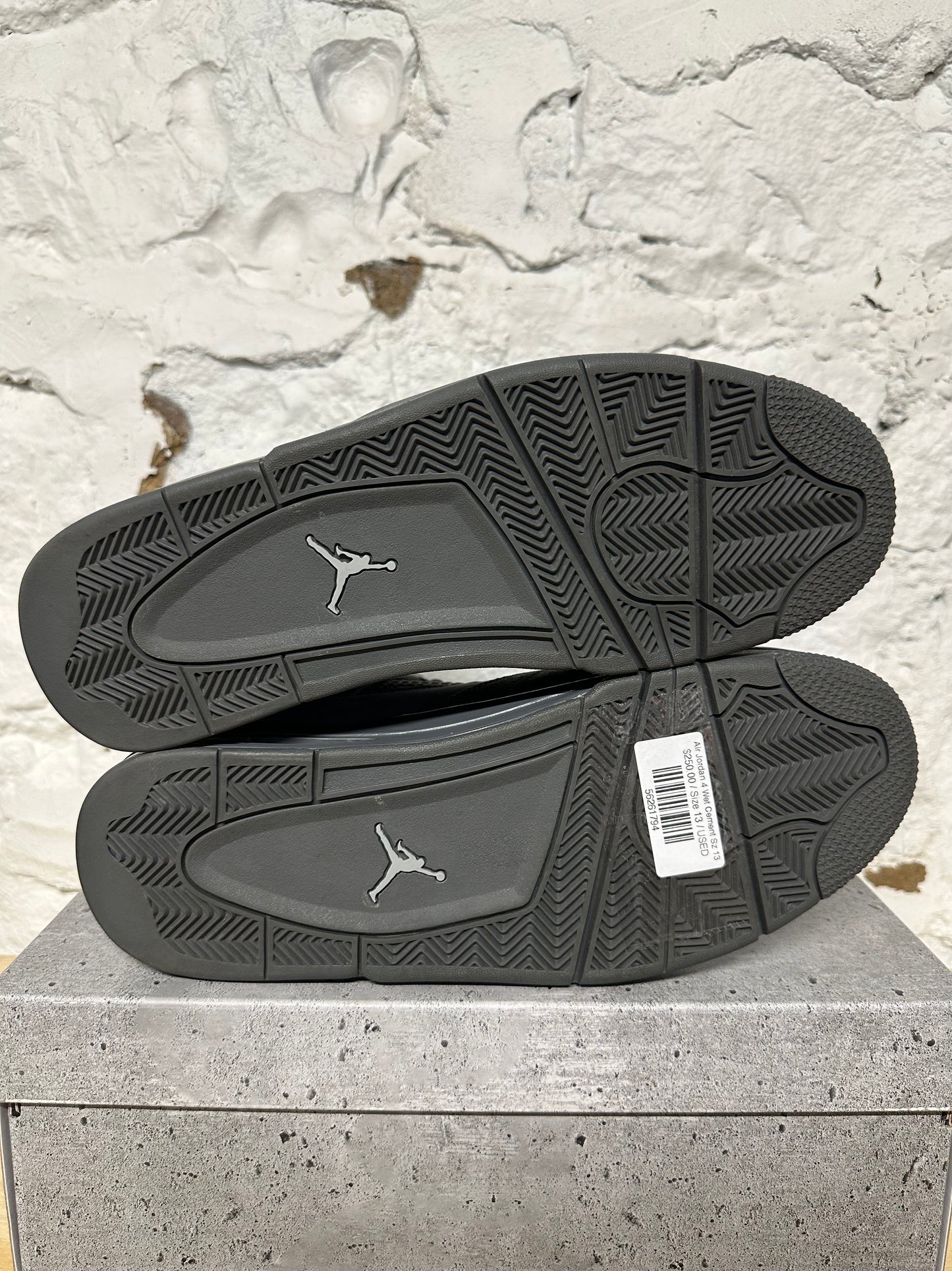 Air Jordan 4 Wet Cement Sz 13