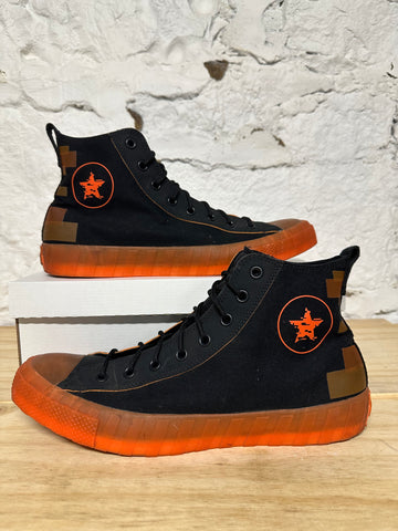 Converse Unt1tl3d Black High Top Sneaker Sz 13