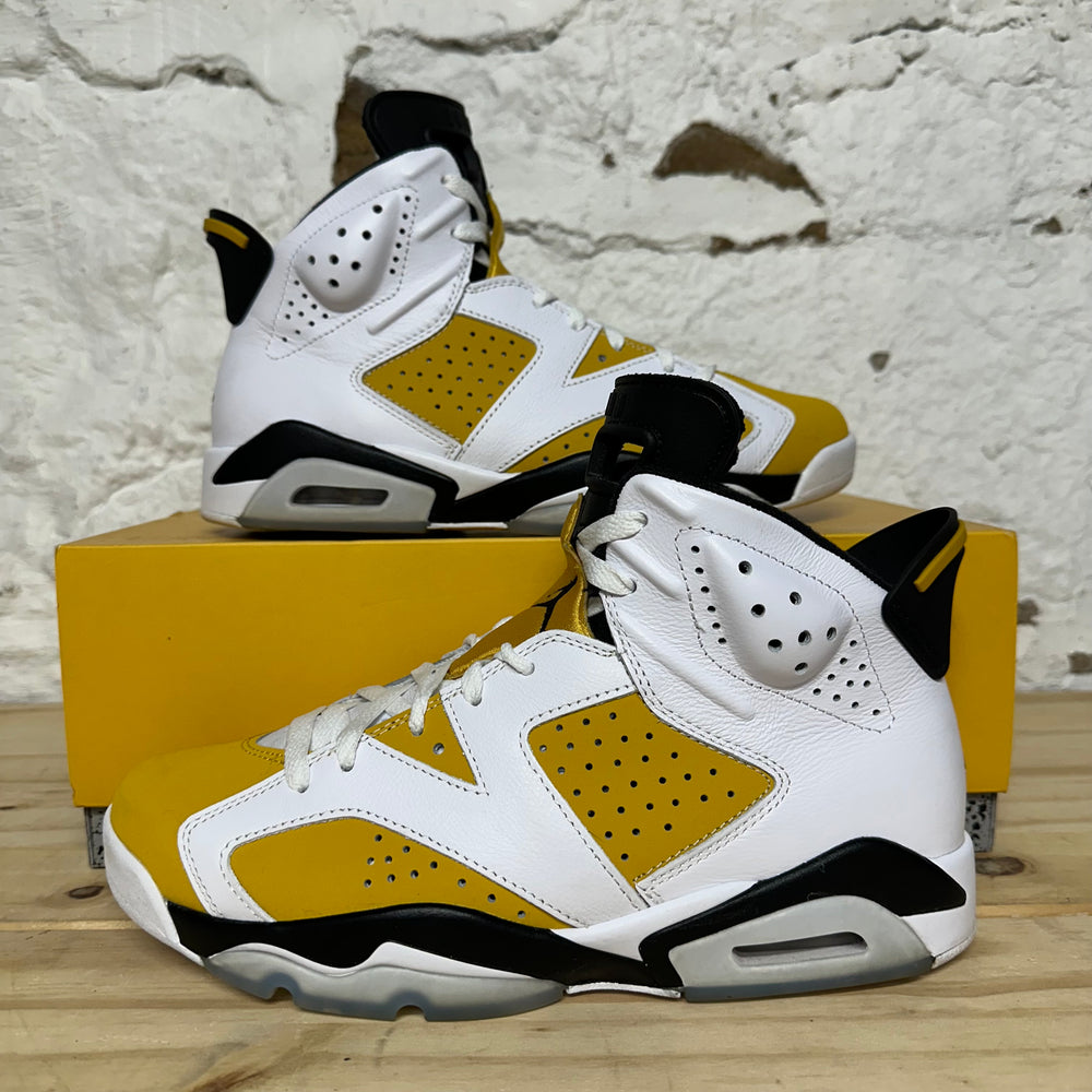 Air Jordan 6 Yellow Ochre Sz 8.5
