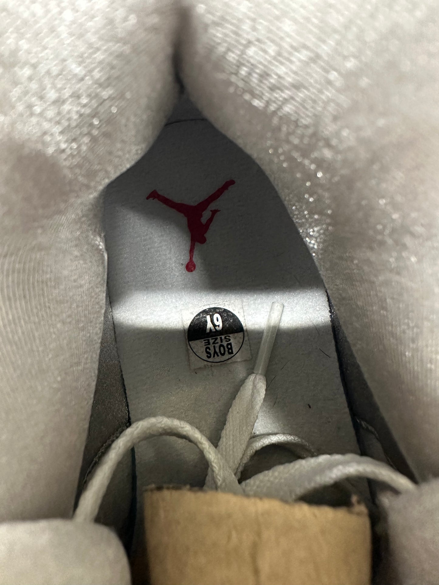 Air Jordan 4 White Oreo Sz 6Y