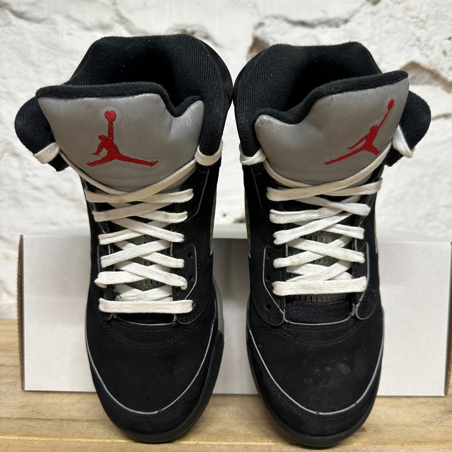 Air Jordan 5 Black Metallic Sz 6.5Y