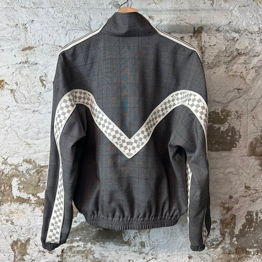 Louis Vuitton Damier Azur Grey Track Jacket Sz S