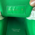 Louis Vuitton White Green Black Trainer Sz 9.5 (8LV)