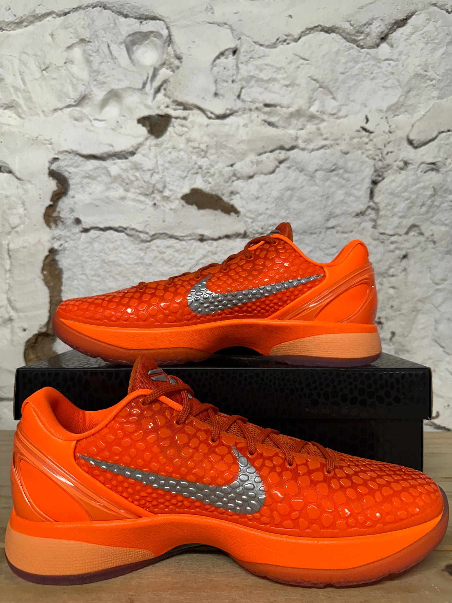 Nike Kobe 6 Total Orange Sz 11.5 DS