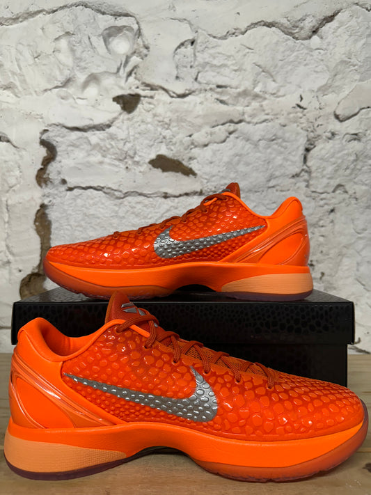 Nike Kobe 6 Total Orange Sz 11.5 DS