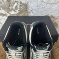 Amiri Grey Skeleton Black Cream Suede Sneaker Sz 9 (42)