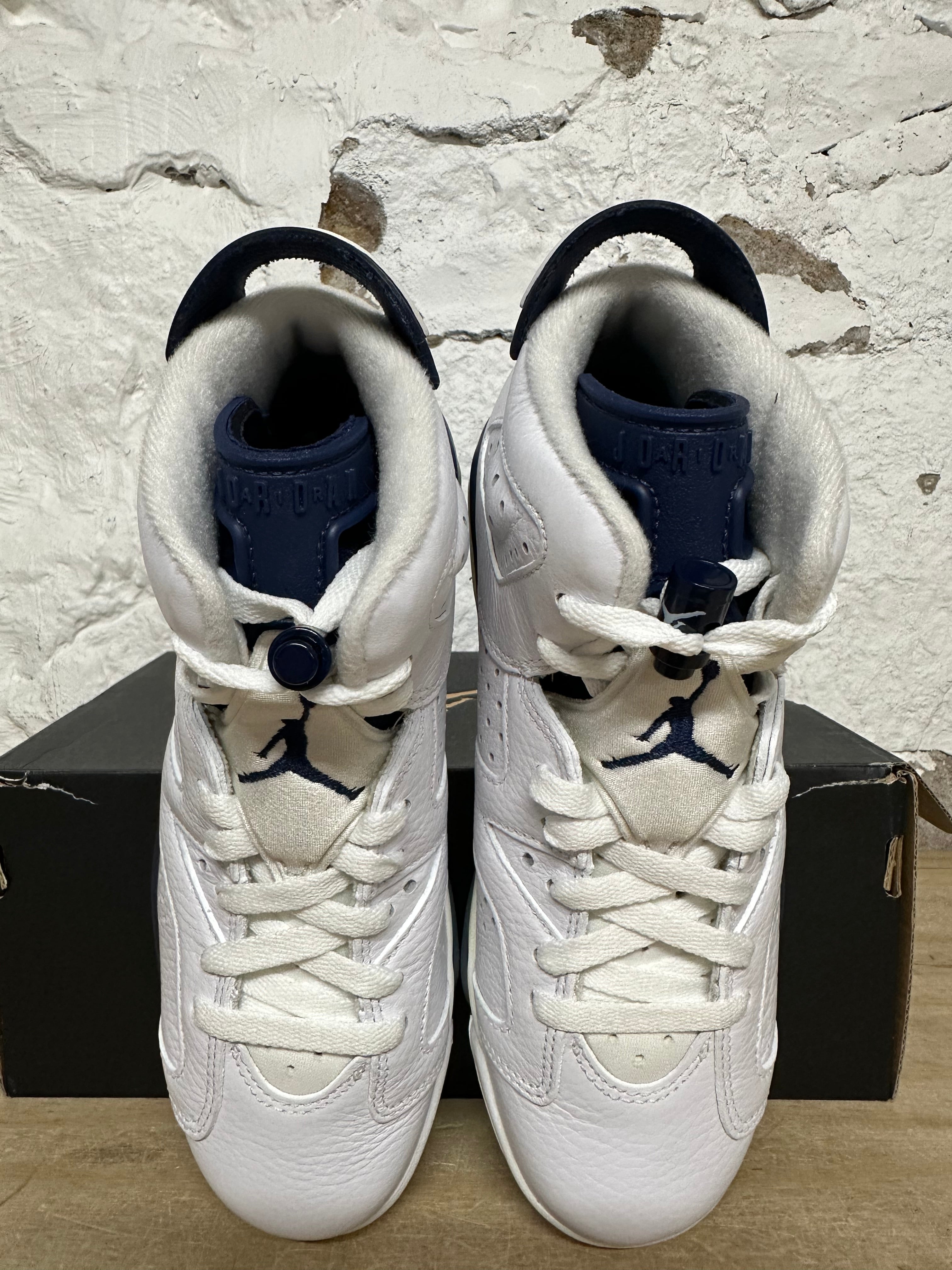Air Jordan 6 Midnight Navy Sz 4.5Y DS – The Gallery Online