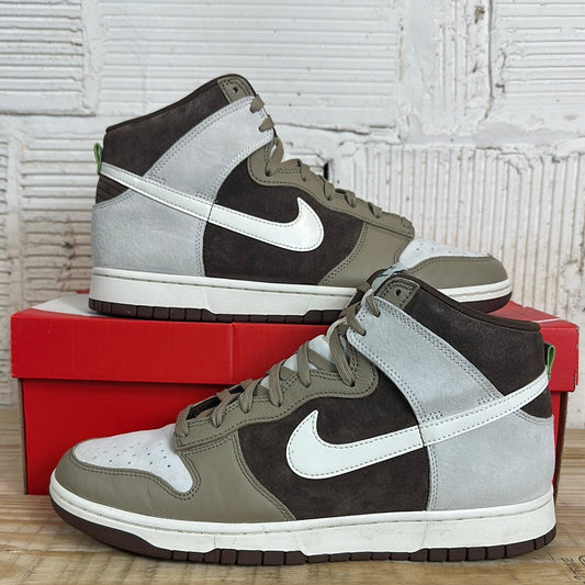Nike Dunk High Light Chocolate Sz 12