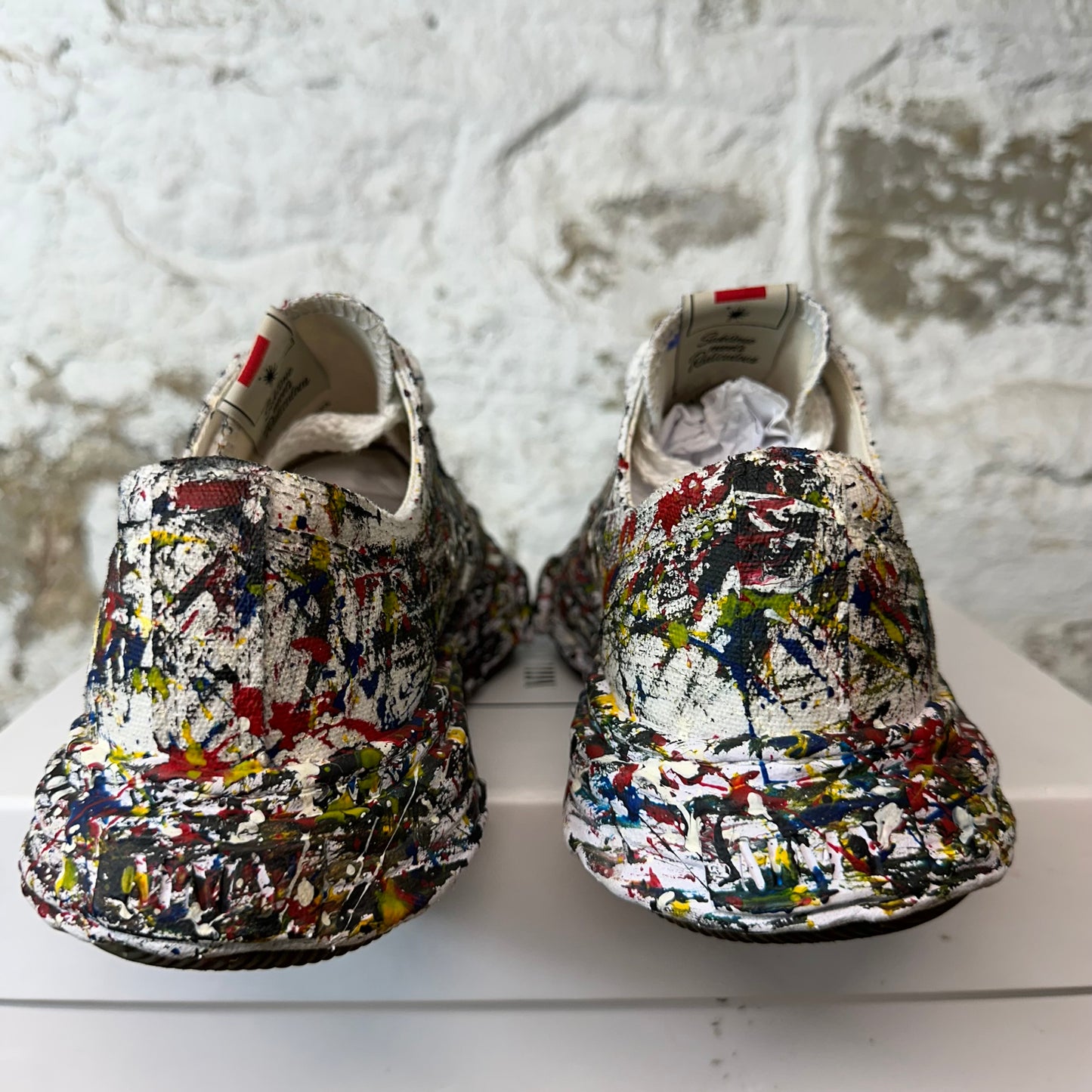 Maison Mihara Paint Splatter Peterson 23 Sneaker Sz 10 (43)