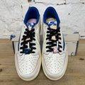 Air Jordan 1 Low Fragment Travis Scott Sail Military Blue Sz 11 DS