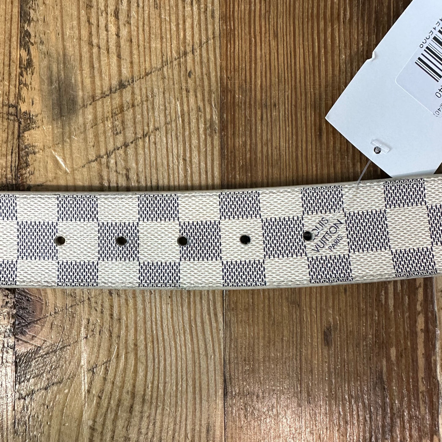 Louis Vuitton Damier Azur Belt Sz (100/40)