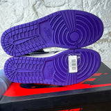 Air Jordan 1 Court Purple Sz 10 DS