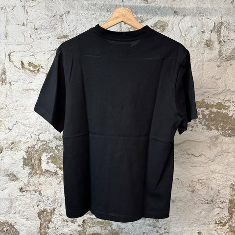 Amiri Cream Stagger Spell T-shirt Black Sz XS