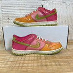 Nike Dunk Low Pink Orange Sz 5Y